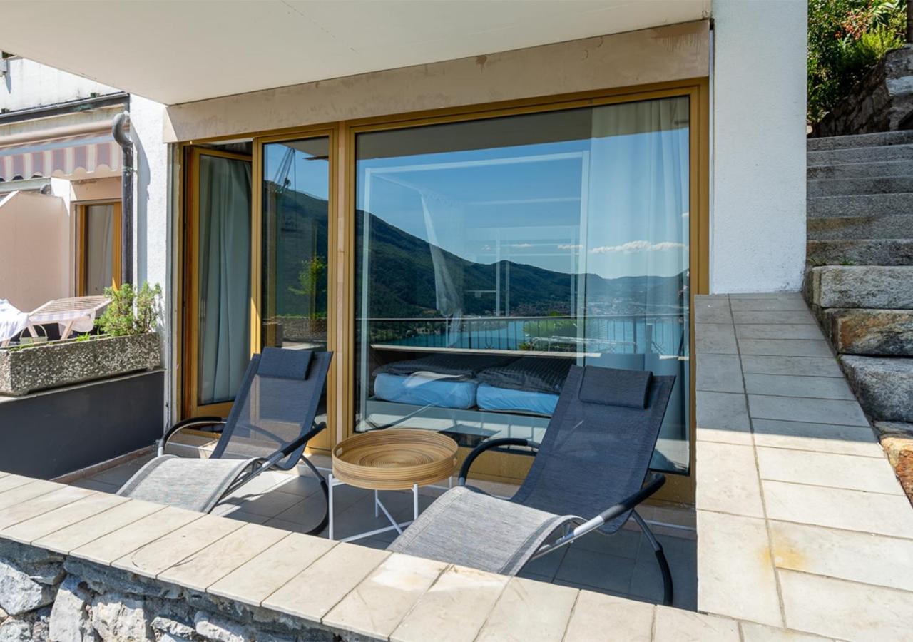 Casa Belvedere Rovio Exterior foto